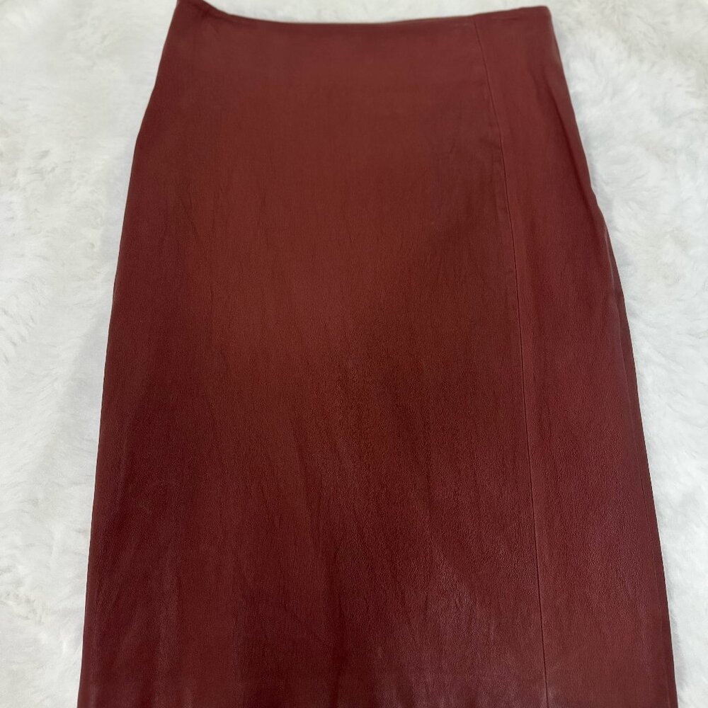 Diane von Furstenberg Women’s Leather Skirt